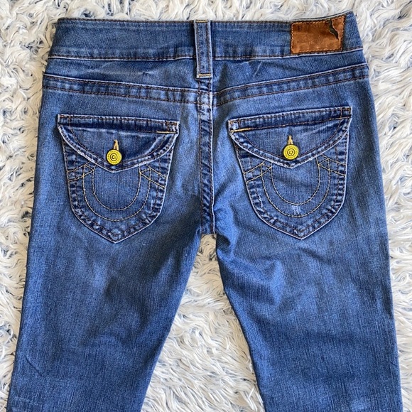 True Religion Blue Jeans Size 27 - Picture 8 of 13